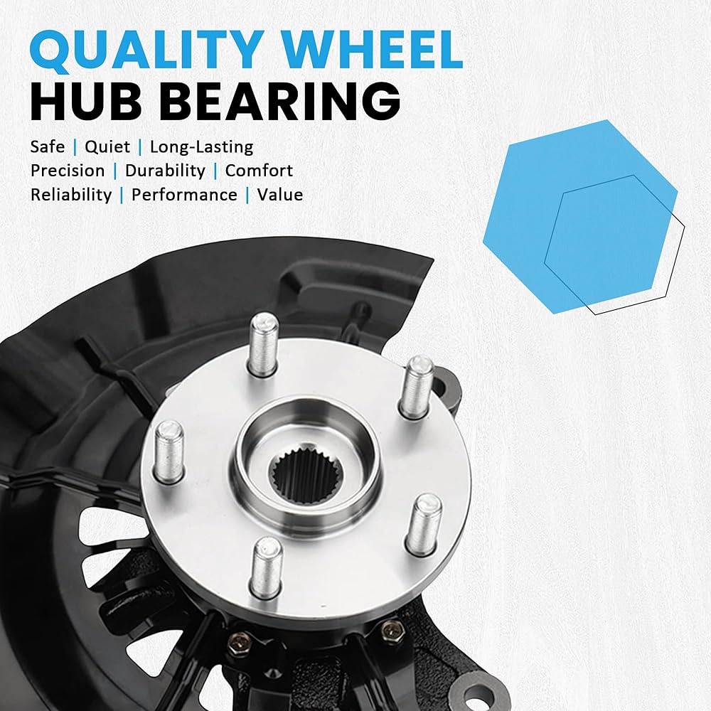 Amazon.com: Front Left Complete Wheel Hub Bearing Steering